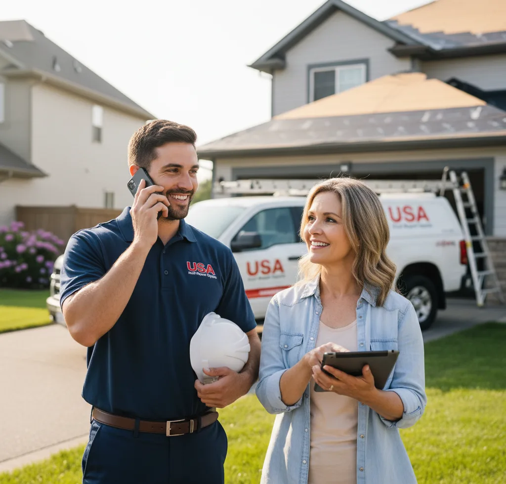 USA Roof Repair Experts customer support in North Street